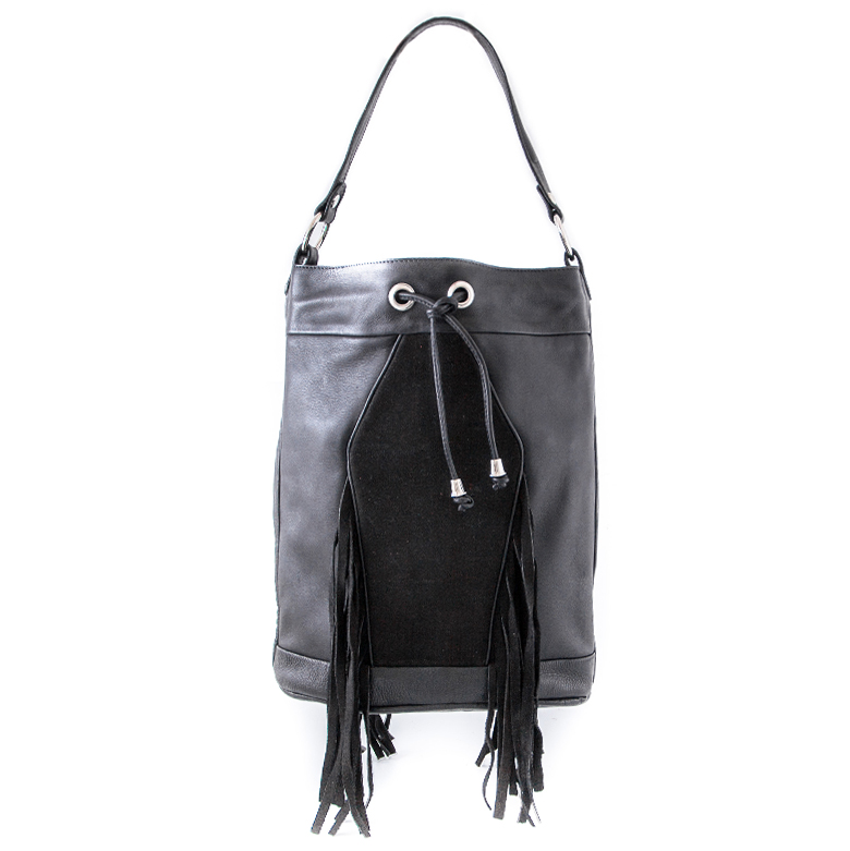 Vertigo bucket bag neagra